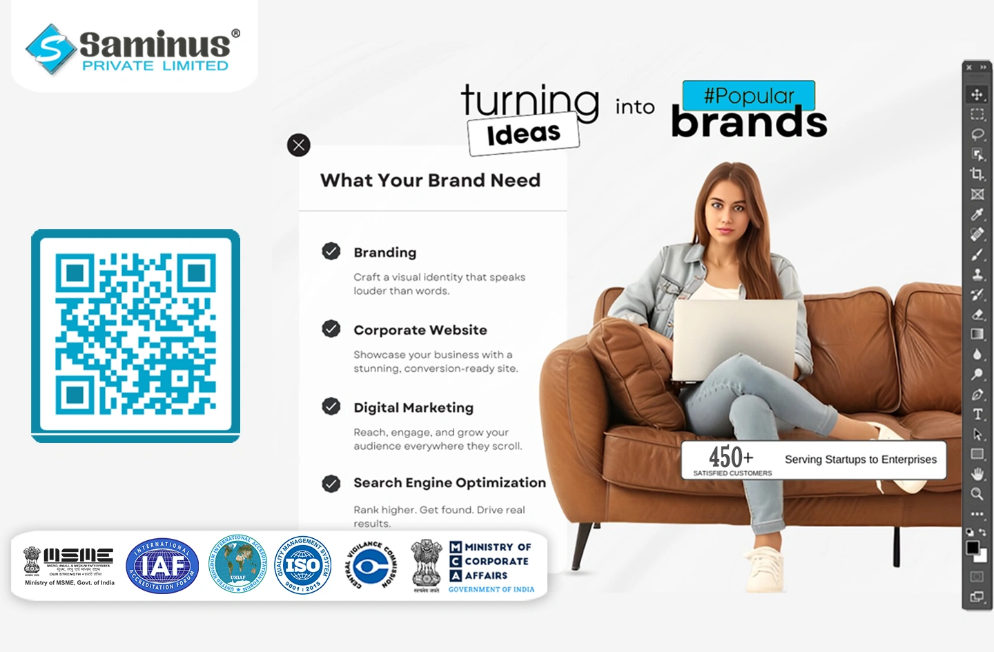 Saminus Private Limited: Driving Digital Transformation for India’s SMEs Since 2019