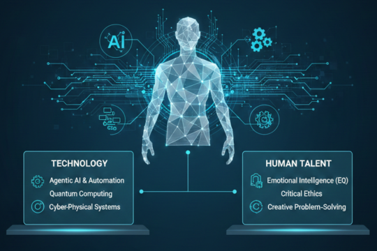 Technology, Skills, Future of Work, Human Talent, Digital Transformation, AI, Leadership, Innovation, Workforce Trends