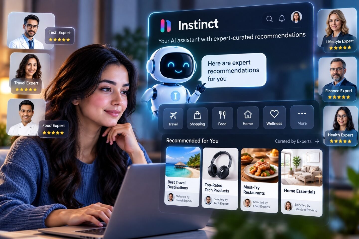 AI Startup Instinct Brings Expert-Curated Recommendations to Its Platform