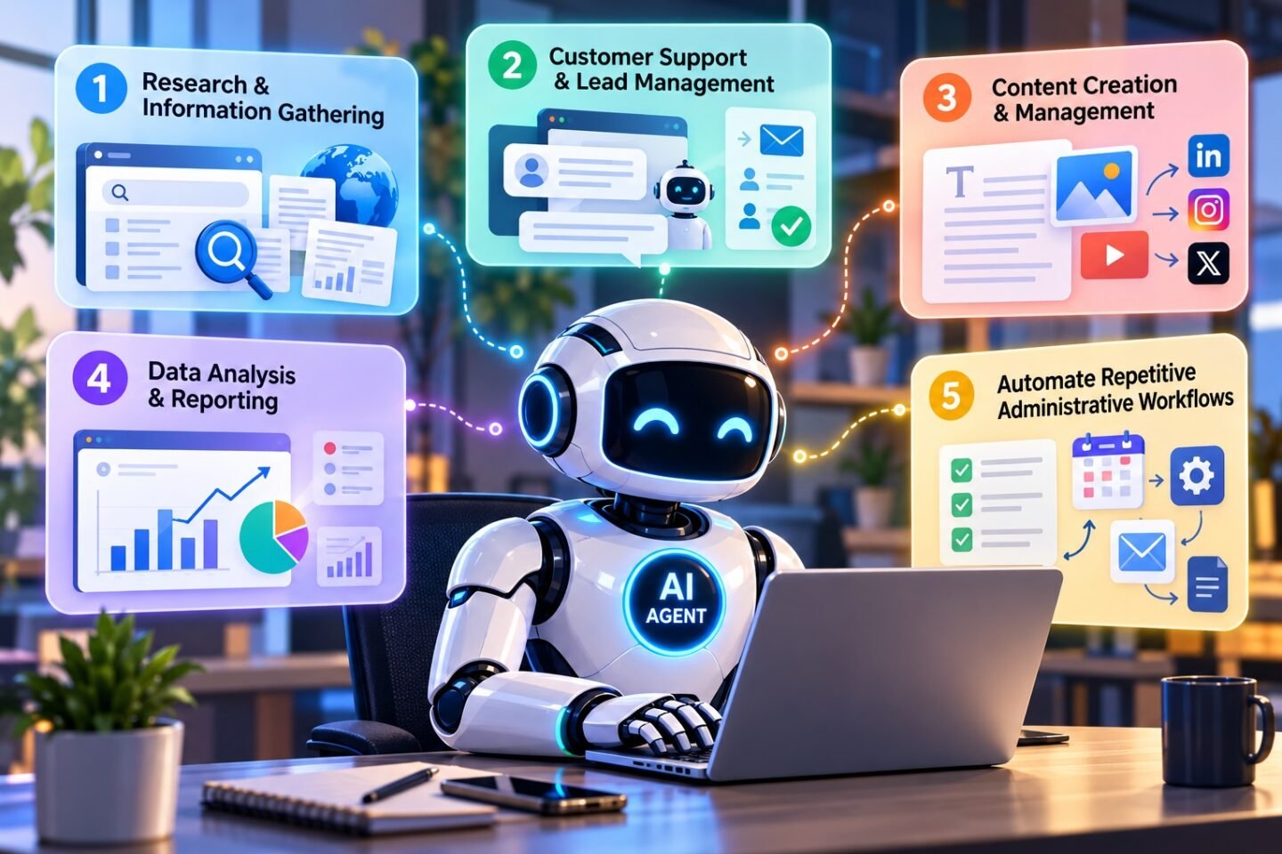 5 Powerful Tasks You Can Automate with AI Agents to Boost Productivity