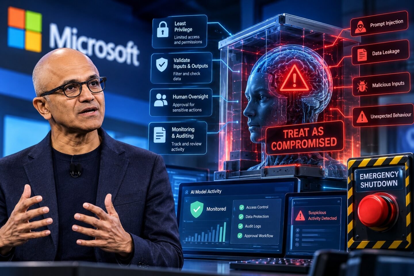 Satya Nadella’s AI Security Strategy: Why Models Should Be Treated as ‘Compromised’ from Day One