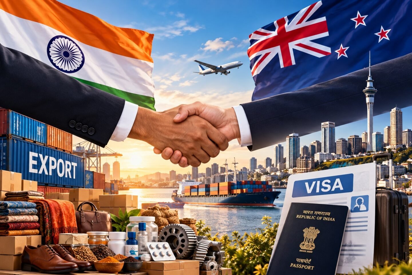 India-New Zealand FTA 2026: Zero-Duty Exports and New Visas