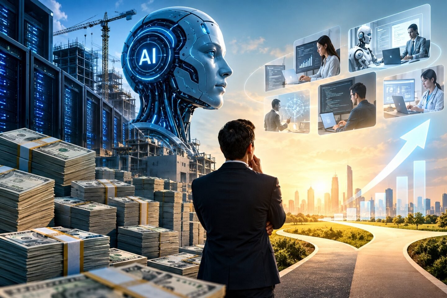 AI’s Trillion-Dollar Bet: Can Productivity Gains Arrive in Time?