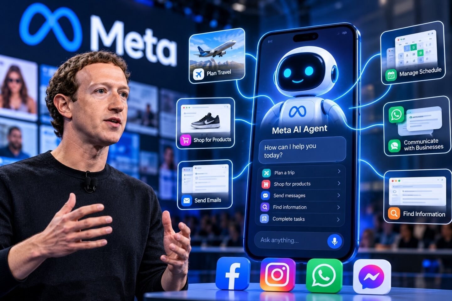 Inside Mark Zuckerberg’s Bold Decision to Launch Meta’s AI Agent